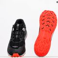 Salomon Ultra Glide scarpe da corsa uomo nero/leghe/goji berry 14