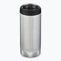 Klean Kanteen TKWide Cafe Cap 355 ml tazza termica in acciaio inossidabile spazzolato