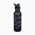 Bottiglia da viaggio Klean Kanteen Classic 0,8 l nero camo