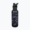 Bottiglia da viaggio Klean Kanteen Classic 0,8 l nero camo 2