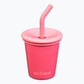 Tazza Klean Kanteen Kid's Steel Straw Lid 296 ml rouge red