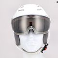 Casco da sci Alpina Jump 2.0 VM bianco/grigio opaco 16