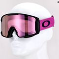 Oakley Line Miner M opaco ultra purple/prizm snow hi pink irridium occhiali da sci 5