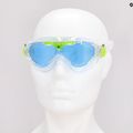 Maschera da bagno per bambini Aquasphere Vista trasparente/verde brillante/blu MS5080031LB 7