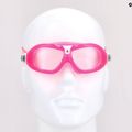 Maschera da nuoto per bambini Aquasphere Seal Kid 2 2022 rosa/rosa/chiaro 7