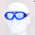 Maschera da nuoto per bambini Aquasphere Seal Kid 2 2022 blu/rosa/chiaro 7