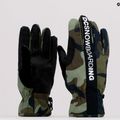 Guanti da snowboard da uomo DC Salute woodland camo verde 7