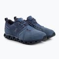 Scarpe da corsa On Cloud 5 Waterproof metal/navy da uomo 5
