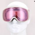 Oakley Flight Tracker M opaco ultra purple/prizm snow hi pink irridium occhiali da sci 5