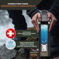 Bachgold Selfpress Waterfilter bottiglia da viaggio 500 ml bianco 2