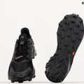 Scarpe da corsa da uomo Salomon Supercross 4 GTX nero 13