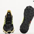 Scarpe da corsa da uomo Salomon Supercross 4 GTX nero/verde chiaro/acido lime 14