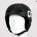 Casco da sci POC Auric Cut BC MIPS nero uranio opaco 15
