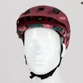 Casco da bicicletta Lazer Coyote rosso opaco rainforest 13