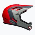 Casco da bici Bell Sanction opaco cremisi/ardesia/grigio 2