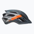Casco da bici Bell Drifter grigio ardesia lucido opaco/arancio 2
