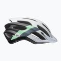 Casco da bici Bell Drifter bianco opaco lucido nero/menta 2