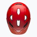 Casco da bici per bambini Bell Sidetrack Integrated MIPS Jr rosso opaco/arancio 4