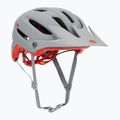 Casco da bici Bell 4Forty Integrated MIPS grigio lucido opaco/cremisi