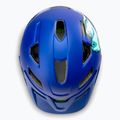 Casco da bici per bambini Bell Sidetrack T-Rex blu opaco 6