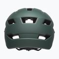 Casco da bici per bambini Bell Sidetrack opaco verde scuro/arancione 3