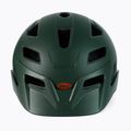 Casco da bici per bambini Bell Sidetrack Jr verde scuro opaco arancione 2