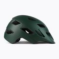 Casco da bici per bambini Bell Sidetrack Jr verde scuro opaco arancione 3