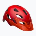 Casco da bici per bambini Bell Sidetrack rosso/arancio opaco