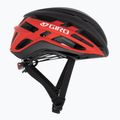 Casco da bicicletta Giro Agilis nero opaco rosso brillante 4