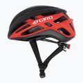 Casco da bicicletta Giro Agilis nero opaco rosso brillante 5