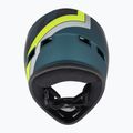 Casco da bici Bell Sanction blu opaco/hi-viz 3