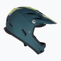 Casco da bici Bell Sanction blu opaco/hi-viz 4