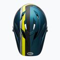 Casco da bici Bell Sanction blu opaco/hi-viz 9