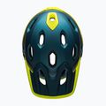 Bell FF Super DH MIPS Spherical casco da bici lucido opaco blu/hiviz 5