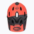 Bell casco bici FF Super DH MIPS Spherical fasthouse opaco lucido rosso/nero 6