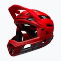 Bell FF Super Air R MIPS Spherical 2023 casco da bici rosso/grigio lucido opaco