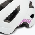 Casco da bici per bambini Bell Nomad Jr bianco opaco viola 7