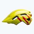 Casco da bici per bambini Bell Sidetrack II Jr lucido hi-viz/rosso 2