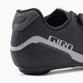 Scarpe da strada da uomo Giro Cadet Carbon nero 9