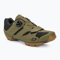 Scarpe da ciclismo MTB da uomo Giro Cylinder II gomma oliva