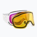 Occhiali da sci da donna Giro Moxie white core light/ambra pink/yellow