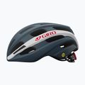 Casco da bicicletta Giro Isode portaro opaco grigio/bianco/rosso 6