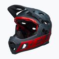 Casco bici Bell FF Super DH MIPS Spherical prime blu opaco/cremisi