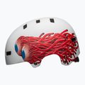 Casco da bici Bell Local bianco opaco/occhielli 2