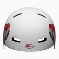 Casco da bici Bell Local bianco opaco/occhielli 3