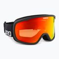 Giro Roam nero wordmark/ambra scarlatto/giallo occhiali da sci 2