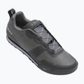 Scarpe da ciclismo con piattaforma da donna Giro Tracker Fastlace dark shadow/grigio lavanda