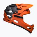 Casco da bici Bell Full Face Super 3R MIPS arancio opaco/nero 2