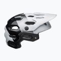 Casco da bici Bell Full Face Super 3R MIPS bianco/nero opaco 3