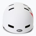 Casco da bici Bell Local bianco opaco con scarabocchi 2